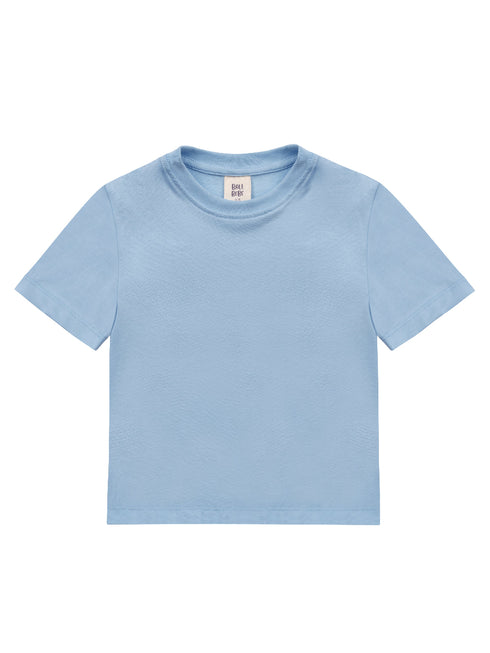 Cotton t-shirt in Blue
